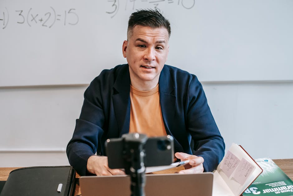 University virtual classroom