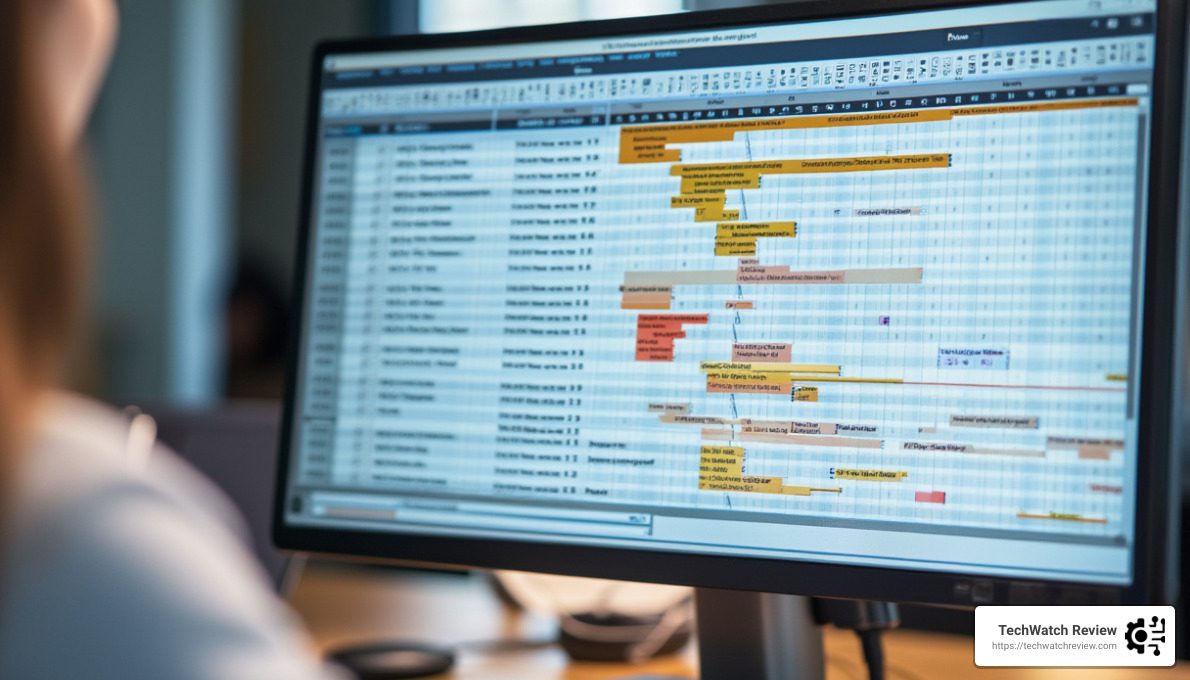 procore gantt chart