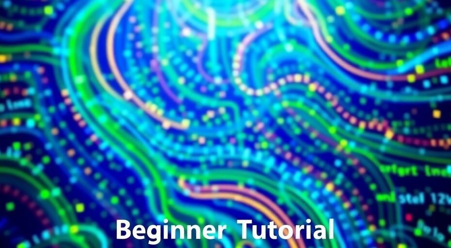 Coding tutorial visual elements for beginners.