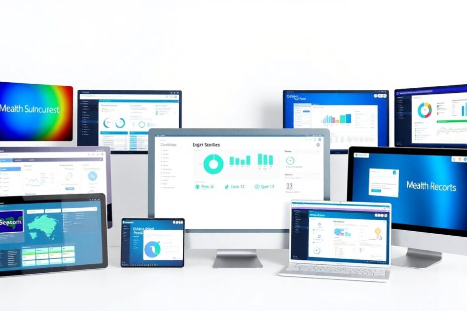 Ranked electronic health record system interfaces
