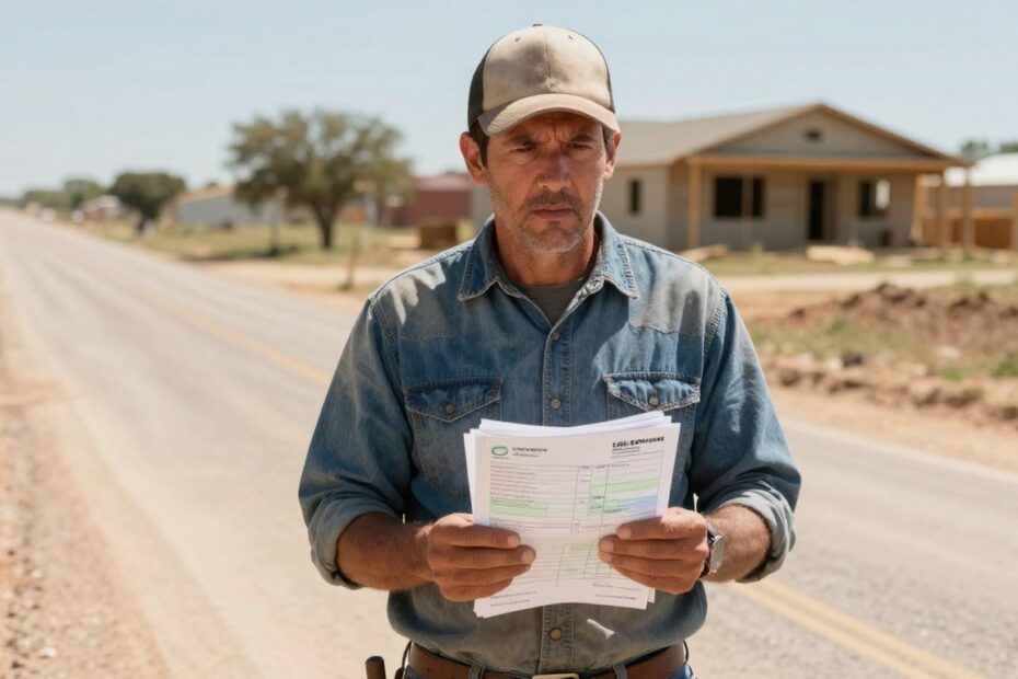 Contractor worried about delayed payments in Texas.